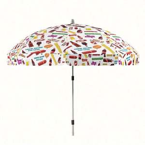 Sombrilla de Playa Plegable Portátil con Impresión de Logotipo Personalizado, en Oferta - Product Image 3