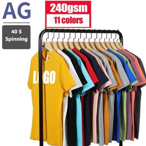 USA <span class=keywords><strong>Taille</strong></span> Europe <span class=keywords><strong>Taille</strong></span> Publicité T-shirt pour homme 100% coton Plus Size Heavy Cotton T Shirt 300gsm - Product Image 4