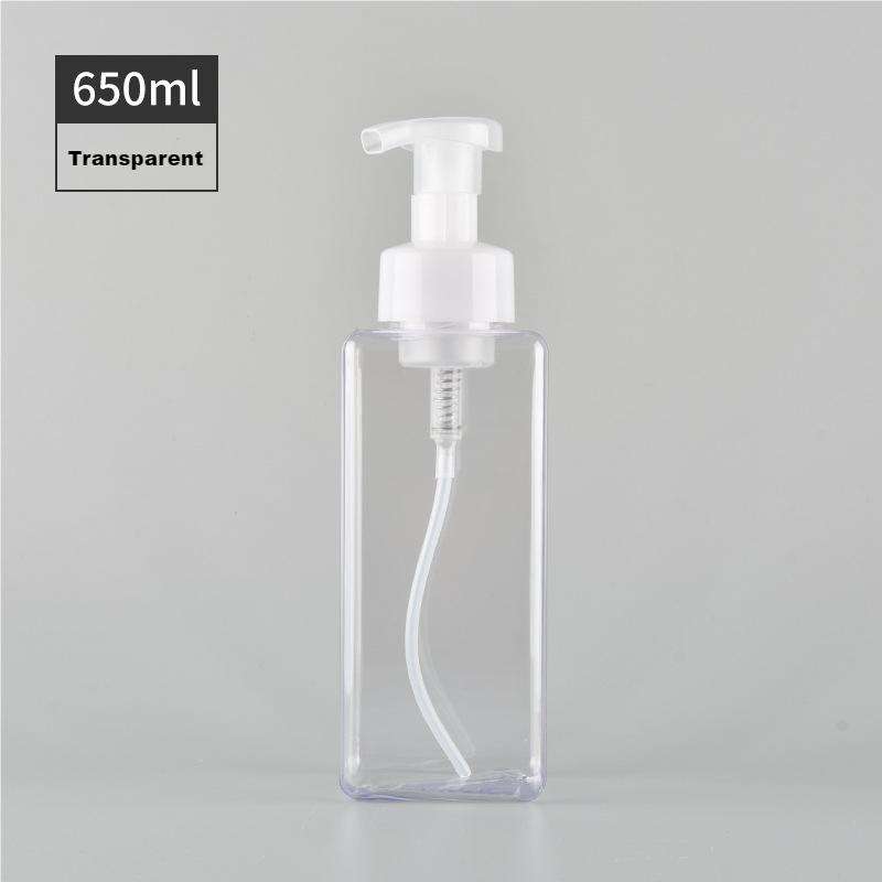 ขวดใส + ปั๊มโปร่งใส