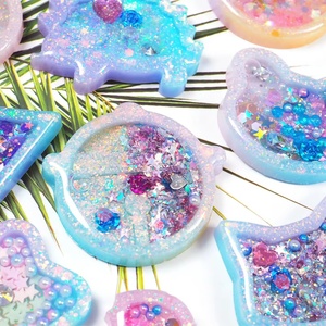 Molde de silicona DIY de gran venta para resina, dijes, colgantes, accesorios de joyería, llaveros, moldes de resina hechos a mano, moldes de silicona para resina - Product Image 4