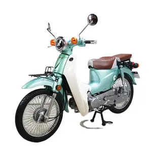 CLASSIC CUB, 70CC/110CC, elegante faro rotondo e luci di svolta, ruota a raggi, freno a tamburo, custodia a catena completa,