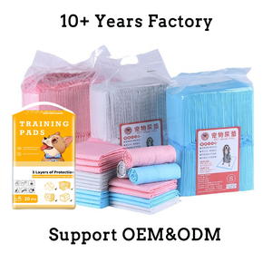 Suministro directo de fábrica de lujo de 5 capas impermeable desechable cachorro mascota perro entrenamiento almohadilla para orinar con superabsorción - Product Image 5