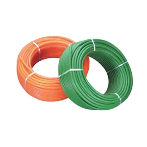 high strength diameter 4mm green PU conveyor round belt with rough surface for drive transmission