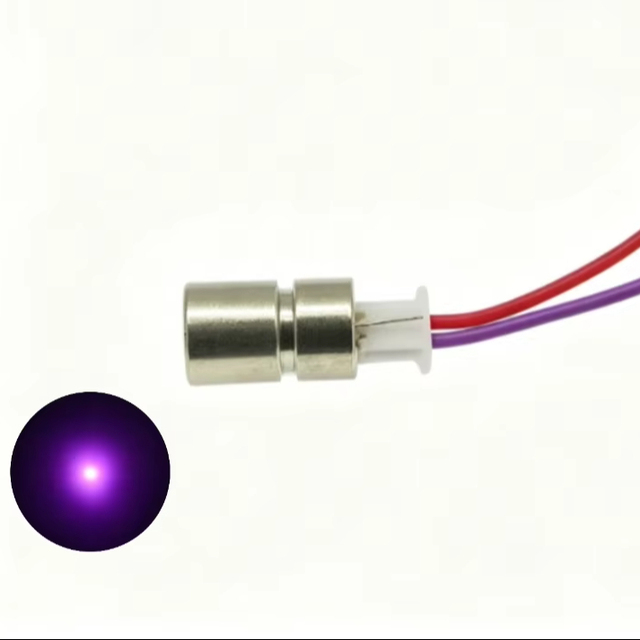 405nm Violet Blue Laser Diode Module CE RoHS Custom Medical Fluorescence 3D Printing Industrial Application 1 Year Warranty