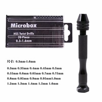 Mandrin micro-aluminium sans clé Kangalu pour perceuse rotative, outils miniatures pour le travail du bois, la bijouterie et l'artisanat, tige de 1,5 mm, mandrin de 0,3-3,4 mm