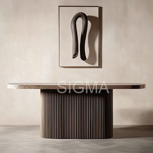 Indoor Modern Dining Set Solid Wood <strong>Table</strong> Supplier Direct Sale - Product Image 2