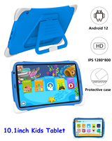 Tablette Android 12 pour étudiants, puce A133 et tablette éducative 10 pouces avec 2 Go de mémoire, processeur Allwinner pour enfants