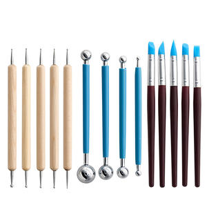 Ensemble d'outils d'art métallique pour l'argile avec stylet à boule et outils de pointillage pour le modelage de la poterie et la sculpture - Product Image 5