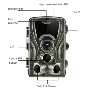 Caméra de chasse <span class=keywords><strong>Suntekcam</strong></span> HC-801A-LI avec batterie au lithium 5000 mAh, CMOS 20MP, vision nocturne 20m, étanche, piège photo pour la faune - Product Image 4
