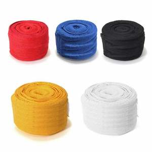 white and blue and <b>black</b> hand <b>wraps</b> for training - Product Image 1