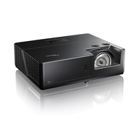 Projecteur laser DLP 3D Optoma 6000 lumens 4K UHD DMD 0,65 pouce Courte focale 0,58:1 Durée de vie de la lampe 20 000 heures Garantie 1 an Usage professionnel