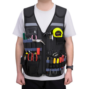 Đa chức năng vest không thấm nước mặc kháng Oxford Vải công cụ túi công cụ vest - Product Image 6