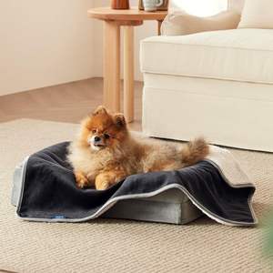 Couverture pour animaux de compagnie imperméable et anti-fuites de liquide, couverture pour chien pour <span class=keywords><strong>canapé</strong></span>, lit, réversible, en sherpa, protège les canapés, les voitures et les lits - Product Image 1