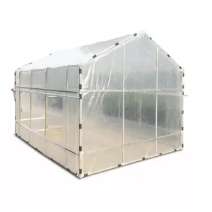 One one Beautiful PC polycarbonate sheet outdoor green houses aluminum frame garden greenhouse