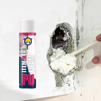 GORVIA ITEM-R 500ml Mousse isolante de remplissage de joints de haute qualité de type paille, mousse PU, mastic