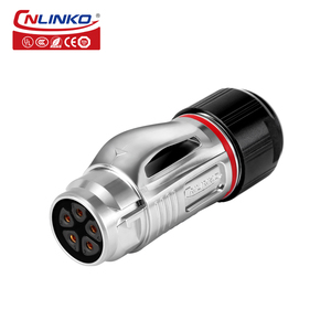 Cnlinko dây nối M20 5 pin IP68 không thấm nước hàn đồng pin cắm điện kết nối - Product Image 4