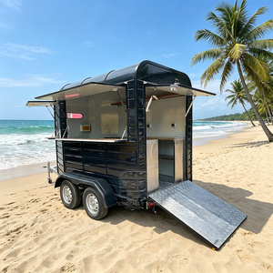 Modern Horse <b>Box</b> With Multi Function Layout For Outdoor Catering And Pop Up Events Street Food Cart - Product Image 4