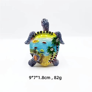 Recuerdo turístico de <span class=keywords><strong>Cabo</strong></span> Verde y Barbados, logotipo de regalo, imán de resina tridimensional 3D para refrigerador, adhesivo. - Product Image 2