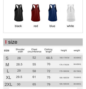 Produttore all'ingrosso nuovo Design 2023 cotone confortevole senza maniche uomo canotte Fitness canotta Bodybuilding allenamento palestra gilet - Product Image 6