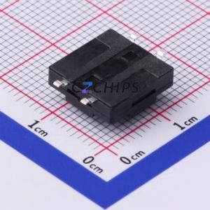TS-1010DGS-BR05026 Tactile Switch SMD-4P,12x12mm Switch Single Pole Single Throw Round Button 2.6N Vertical Mount - Product Image 2