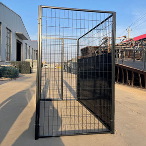 Chinese Manufacturer Wholesale Three Sets Connected 5*10*6 ft Large Outdoor Steel Sheet Crate Large <strong>Dog</strong> Cages Metal <strong>Kennels</strong> - Product Image 3