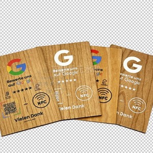 บัตรสมาร์ทการ์ดไม้ NFC RFID ปรับแต่งได้สำหรับการควบคุมการเข้าออก - Product Image 3