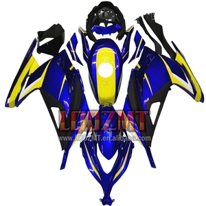 Inyección para <span class=keywords><strong>KAWASAKI</strong></span> <span class=keywords><strong>NINJA</strong></span> <span class=keywords><strong>300</strong></span> EX300 ZX 2013 <span class=keywords><strong>Azul</strong></span> amarillo ZX3R 13 14 15 16 17 27LQ.11 ZX300R 2014 2015 2016 2017 Carenado - Product Image 1