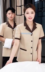 Uniforme da Lavoro Personalizzata con Logo <span class=keywords><strong>per</strong></span> Personale Alberghiero, Pulizie, Governante, Assistente Personale, <span class=keywords><strong>per</strong></span> Uomini e Donne - Product Image 5