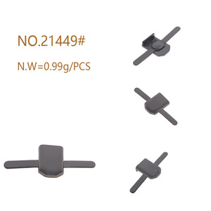 Welord Premium bayan botları ayakkabı dekoratif aksesuarları yönlü Metal ayakkabı tokaları imitasyon toka kayış süslemeleri - Product Image 4