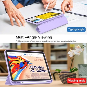 Ốp lưng <span class=keywords><strong>iPad</strong></span> Air 11 inch thế hệ thứ <span class=keywords><strong>7</strong></span>/6 (M3/M2) 2025/2024 & <span class=keywords><strong>iPad</strong></span> Air thế hệ thứ 5/4 10.<span class=keywords><strong>9</strong></span> inch 2022/2020 có giá đỡ bút - Product Image 6