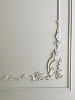 Moulures de plafond décoratives en polyuréthane moderne, légères, résistantes à l'humidité, pour villa et hôtel