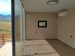 Cabine Apple 20 pieds 40 pieds Petite maison moderne préfabriquée Conteneur extensible populaire Bureau mobile Pod pour l'extérieur, le travail et la vie - Product Image 2