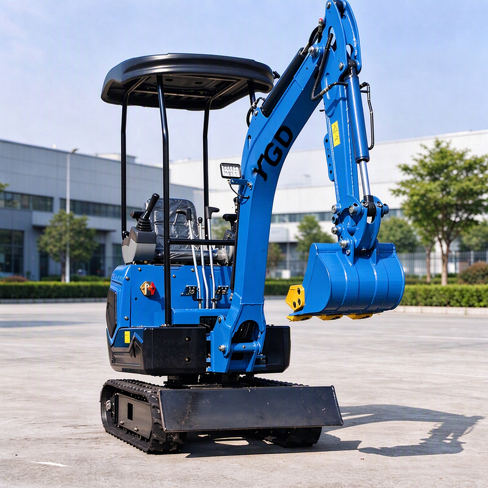 1.2 Ton Mini Excavator Crawler Digger for Farm Garden Work 1.5 Ton 2 ...