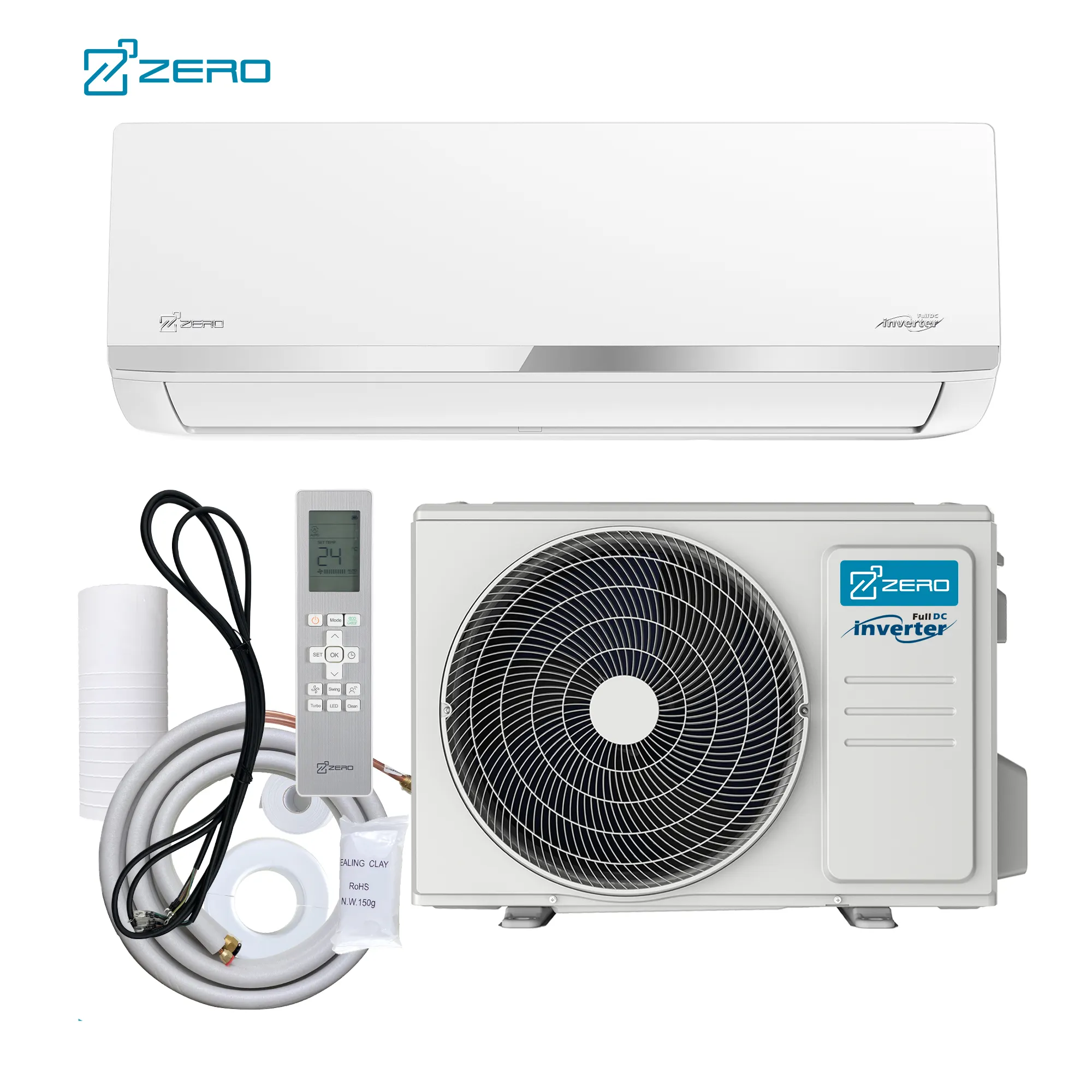 ZERO Z-pro 110v 220v miglior mini split climatizzatore 9000 12000 18000 36000 Btu mini split unit condizionatori d'aria