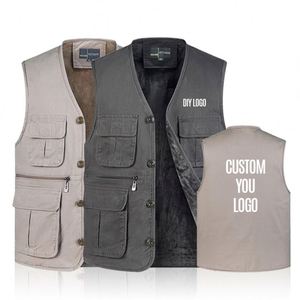 Chaleco de Marca para Hombre, Cálido y Casual para Invierno, Chaleco de Felpa con Logotipo Personalizado, Chaleco de Trabajo para Exteriores 100% Algodón, Chaleco de Felpa para Mujer - Product Image 2