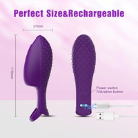 Vibrateur de doigt à 10 modes, masseur personnel rechargeable pour femmes, stimulation du bout des doigts, jouet pour adultes