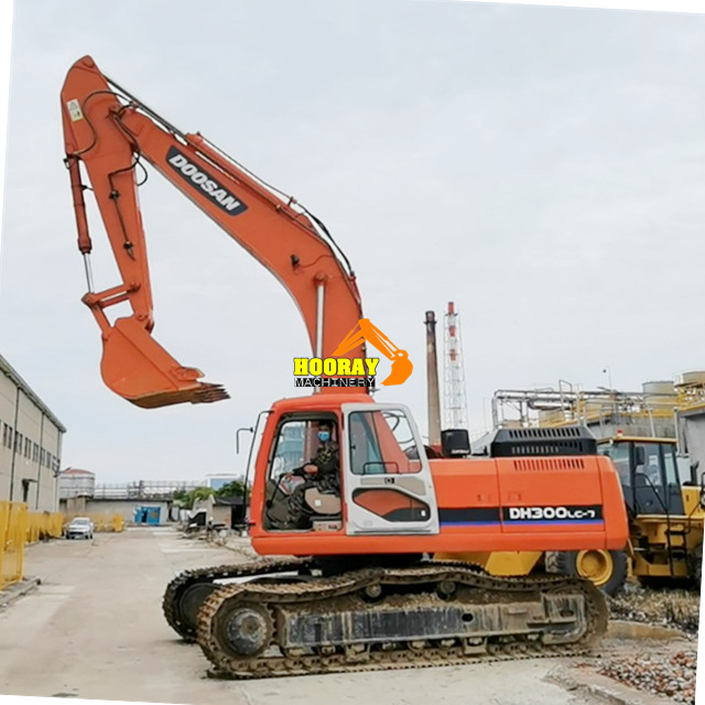 Оригинальная экскаваторная машина DOOSAN DH300lc-7 30 т Гидравлический Гусеничный Экскаватор dh215 dh220 горнодобывающая Землеройная техника из Кореи