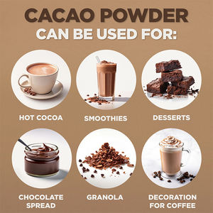 Ingredientes naturales <span class=keywords><strong>sin</strong></span> OGM <span class=keywords><strong>sin</strong></span> <span class=keywords><strong>gluten</strong></span> en polvo de <span class=keywords><strong>cacao</strong></span> <span class=keywords><strong>puro</strong></span> orgánico privado OEM <span class=keywords><strong>sin</strong></span> aditivos - Product Image 3