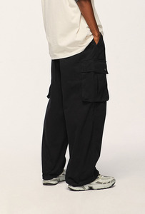<span class=keywords><strong>Pantalon</strong></span> Cargo ample pour homme, vêtement de rue, mode personnalisée, haute qualité, cordon de serrage, Hip-Hop, <span class=keywords><strong>kaki</strong></span>, 2 poches, 2020 - Product Image 5