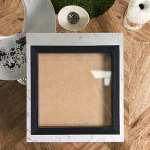 Cadres de boîte d'affichage en bois 3D de haute qualité de 10 pouces avec impression UV et verre, ombre profonde, vente en gros - Product Image 3