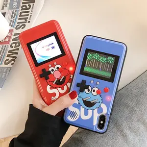 SUP Konsol Video Game Retro, Dapat Diisi Ulang, Casing Ponsel Game Retro untuk Iphone 13 12 Pro Max