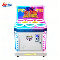 Vente en gros de mini machine de jeu Joyplay Whack Mole Machine de jeu d'arcade pour enfants Marteau Grenouille Machine de jeu de frappe pour centre de jeux d'arcade