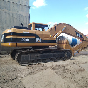 Excavatrice sur chenilles hydraulique CAT 320B d'occasion, 20 tonnes, à vendre, en bon état - Product Image 5