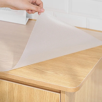 Tapis de réfrigérateur EVA transparent moderne, lavable, imperméable et antidérapant pour étagères de placard et tiroirs de cuisine