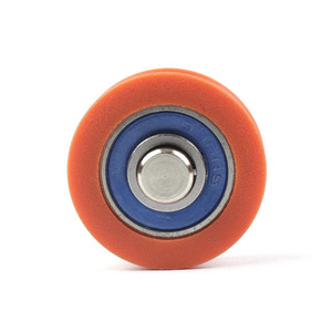 Rodillos para Puertas y Ventanas 696RS de Suministro Directo de Fábrica, 6/11.8*21.5*6mm, Rodamientos Recubiertos de Goma, Ruedas para Línea de Producción - Product Image 4