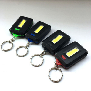 ไฟฉายพวงกุญแจ LED COB ขนาดเล็ก พกพาสะดวก สำหรับตั้งแคมป์กลางแจ้ง มีสีให้เลือก ขาว แดง เขียว น้ำเงิน ใช้พลังงานจากแบตเตอรี่ - Product Image 2