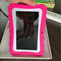 Tablet PC Infantil Económica de 7 Pulgadas con WiFi, MTK Quad Core, 4G+64GB, Cámara Dual, Protección Ocular, Aplicaciones Educativas Preinstaladas, el Mejor Regalo