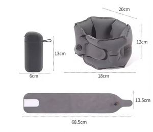 Wholesale Custom Logo U-Shape Travel Neck <b>Inflatable</b> Portable Folding for Outdoor Traveling <b>Car</b> Airplane Pillow - Product Image 3