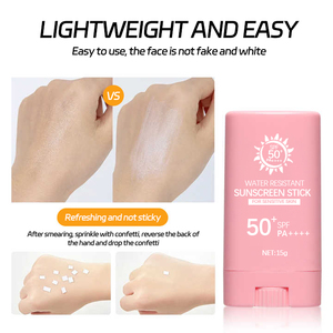Wholesale Private Label Organic Sunblock Sunscreen Stick <strong>SPF</strong> <strong>50</strong> Hydrating and UV Protective Peppermint <strong>Moisturiser</strong> Sunstick - Product Image 5