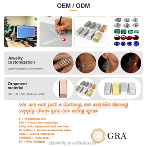 خواتم زفاف ثلاثية الطبقات بتصميم مينيمال ماركيز معتمدة من GRA مصنوعة من الفضة الإسترلينية عيار 925 مطلية بالذهب عيار 18 قيراط مجموعة خواتم مويسانيت - Product Image 6